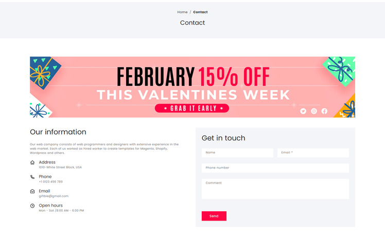 Giftbie Gift Shop Multipurpose Shopify Theme #320325