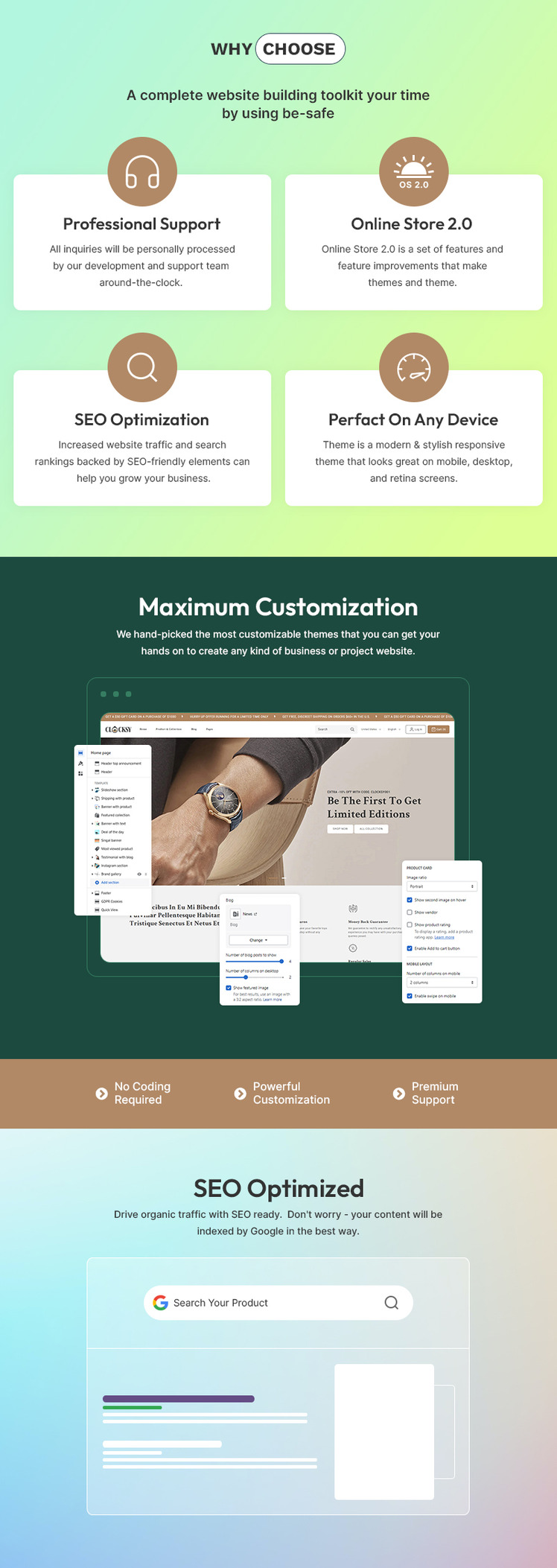 Clocksy Watch Store Shopify Responsive Theme #407860-1