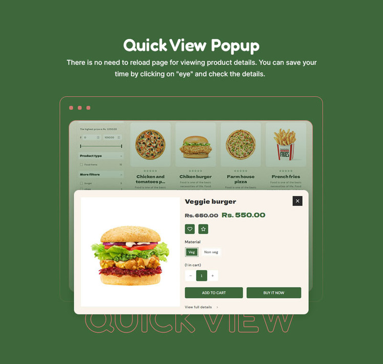 Garlic Grocery Food Delivery Restaurant Supermarket Store Responsive Shopify Theme #349446-16