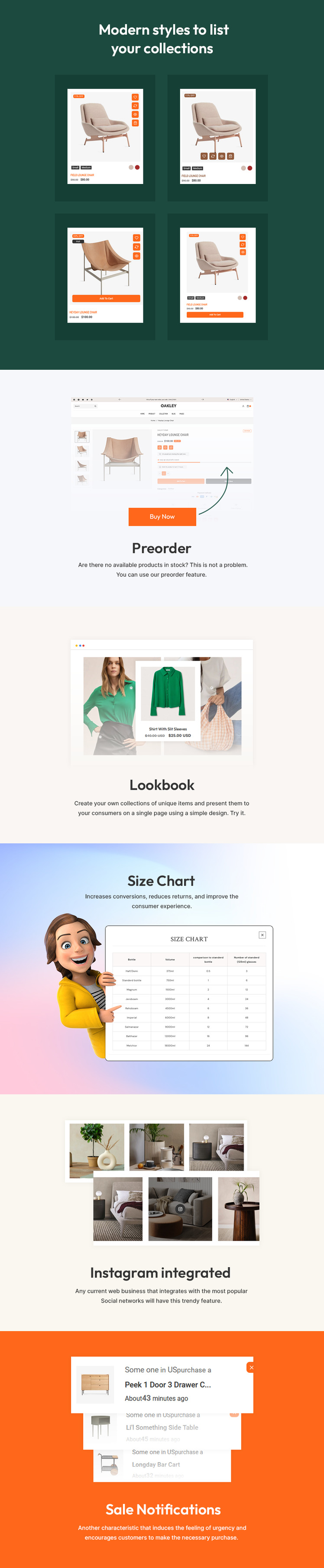 Oakley Home Furniture Interior Decor Store Multipurpose Shopify Responsive Theme #385248-5
