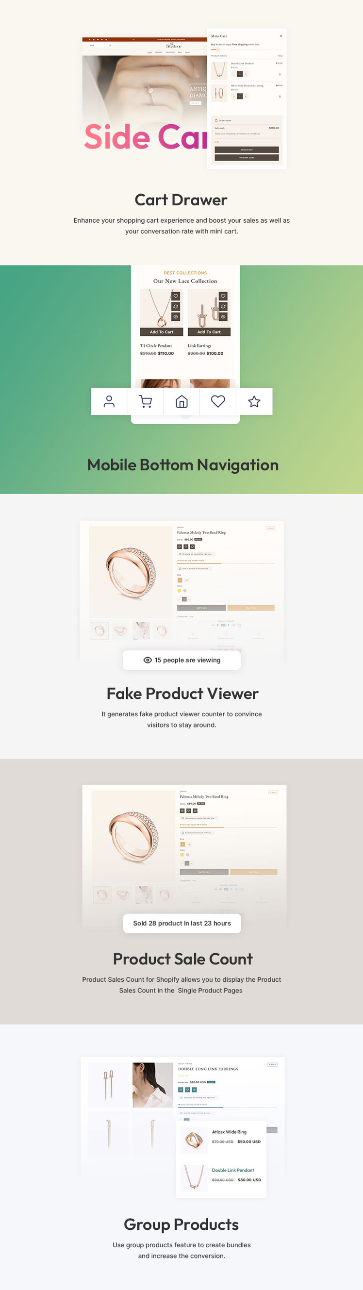 Skystone Modern Jewelry Store Multipurpose Shopify Responsive Theme #388652-4