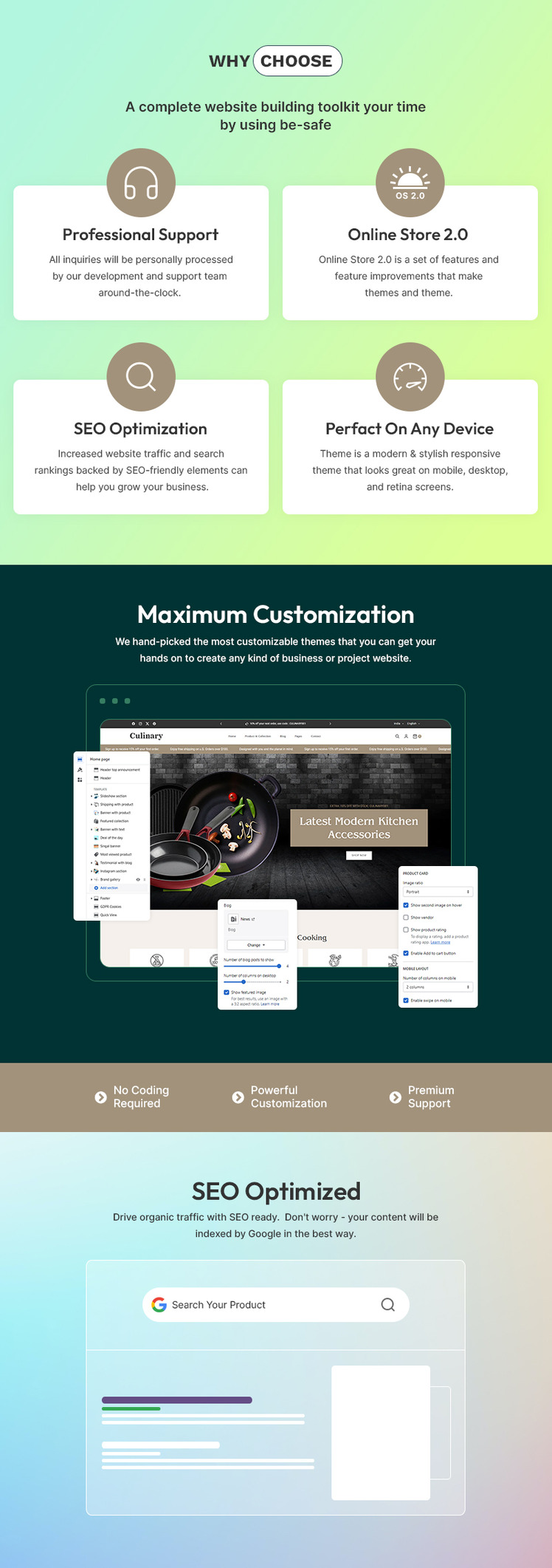 Culinary Appliances Kitchen and Crockery Shopify Multipurpose Responsive Theme #430834-1