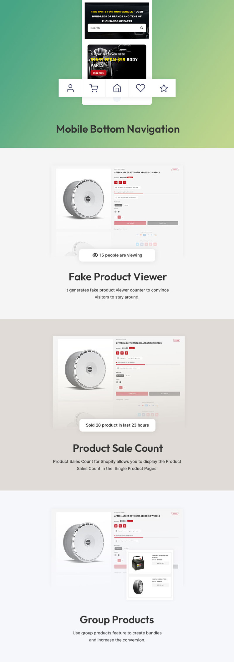 Autotech Automotive Car Spare Parts Auto Tool Multipurpose Shopify Responsive Theme #377112-5