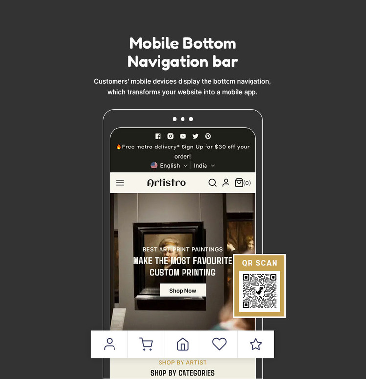 Artistro Art Painting Handmade Crafts Multipurpose Shopify Responsive Theme #351052-7