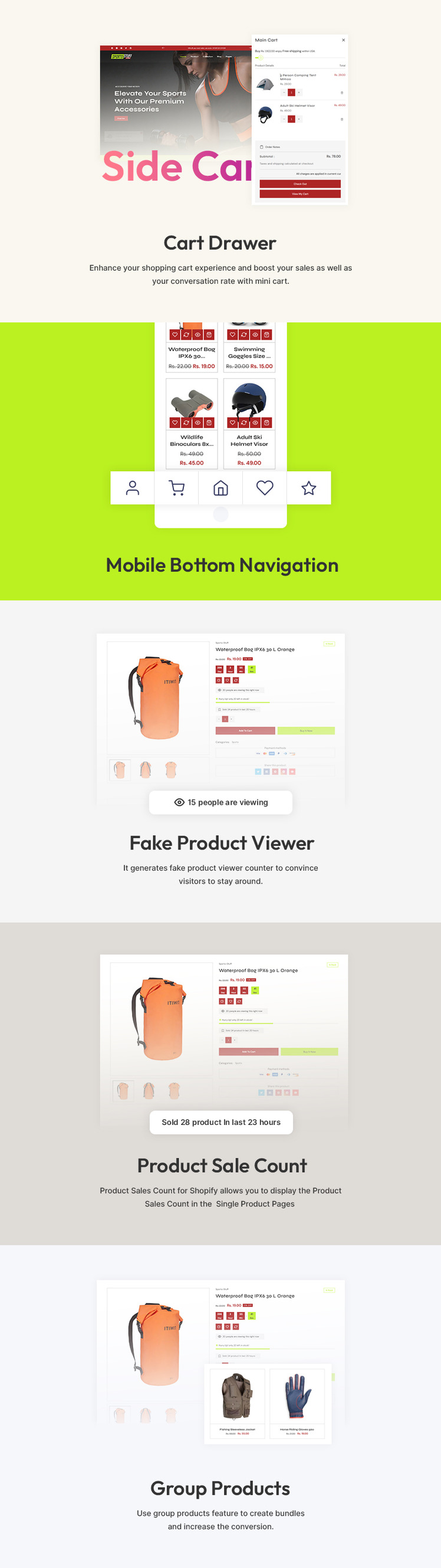 Sporto Stuff Sports Wear And Body Fitness Equipment Accessories Responsive Shopify Theme #382631-4