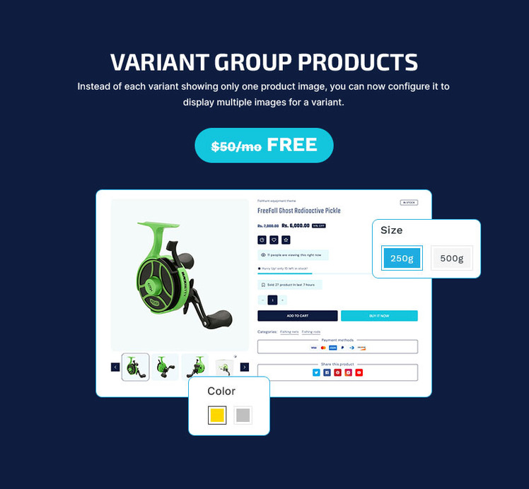 FishHunt Fishing Weapons Equipment Store Multipurpose Shopify Responsive Theme #360934-12