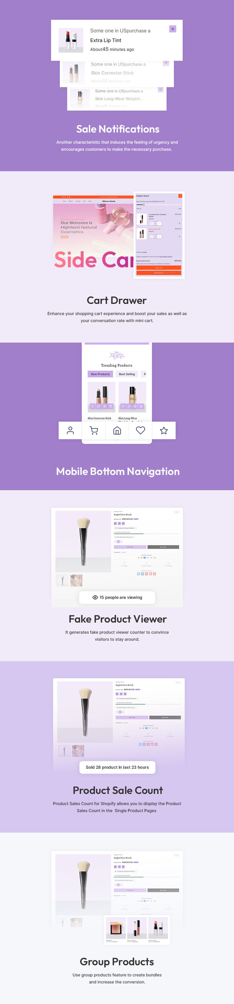 Glambiz Beauty Cosmetics Skincare Multipurpose Shopify Responsive Theme #397122-4