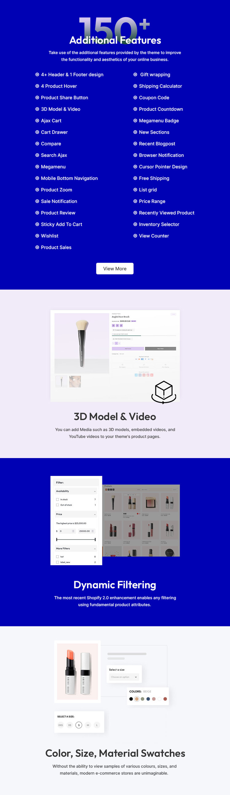 Skintight Cosmetics Beauty Cosmetics Skincare Responsive Shopify Theme #409015-5