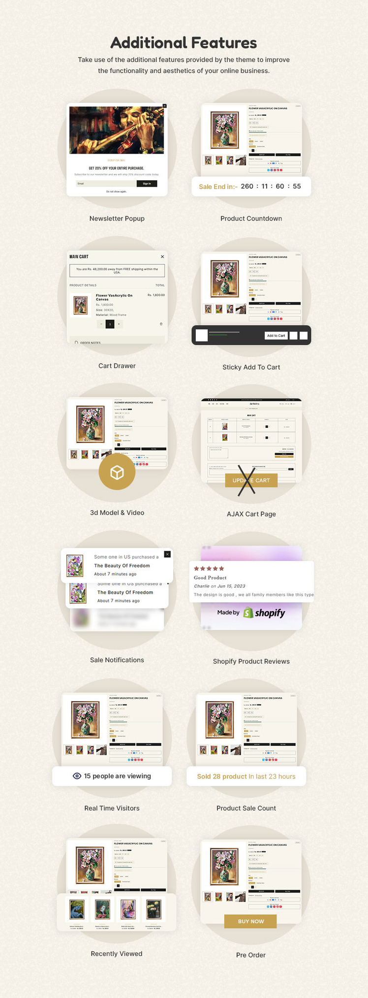 Artistro Art Painting Handmade Crafts Multipurpose Shopify Responsive Theme #351052-17