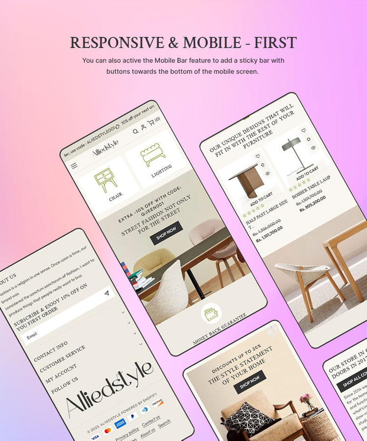 Aliiedstyle Premium Furniture Home Decor Shopify Responsive Theme #301476-6