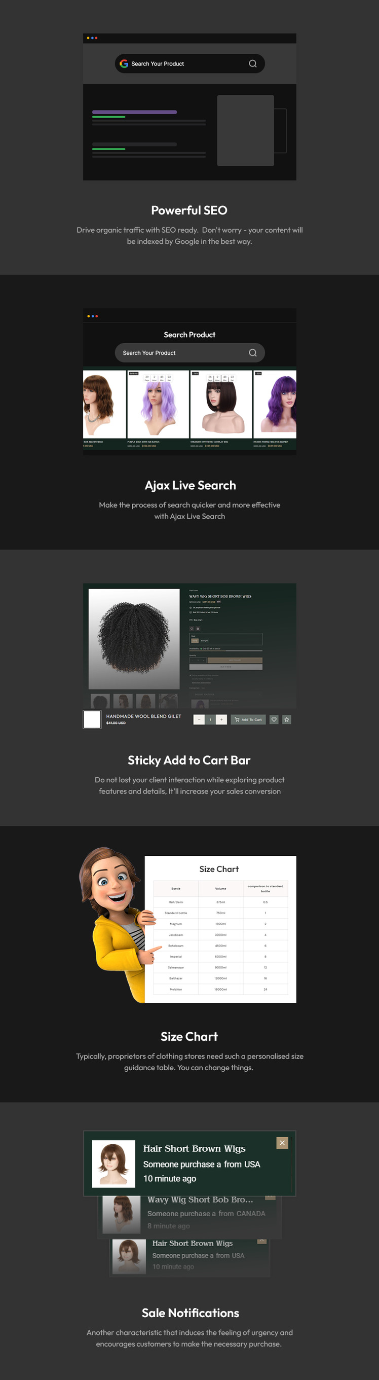 Hairloom Hair Salon Barber Shop Multipurpose Shopify Responsive Theme #422680-3