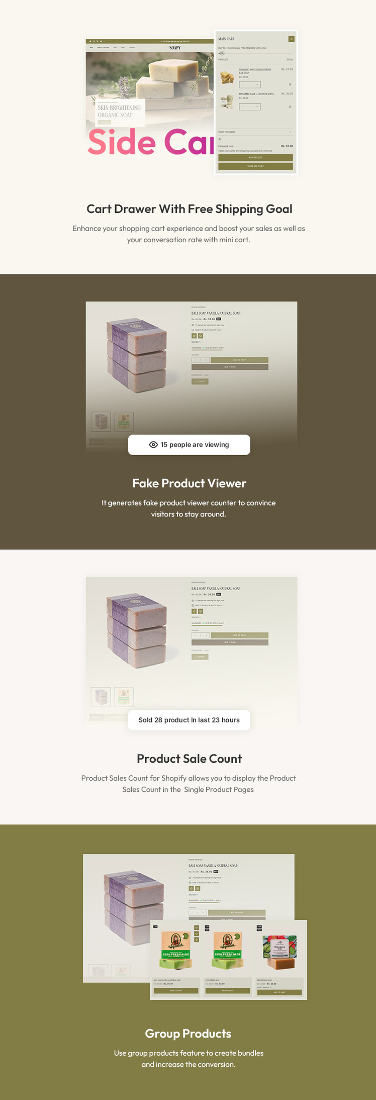 Soapy Crafted Handmade Soap Soy Candle Store Multipurpose Shopify Responsive Theme #411499-4