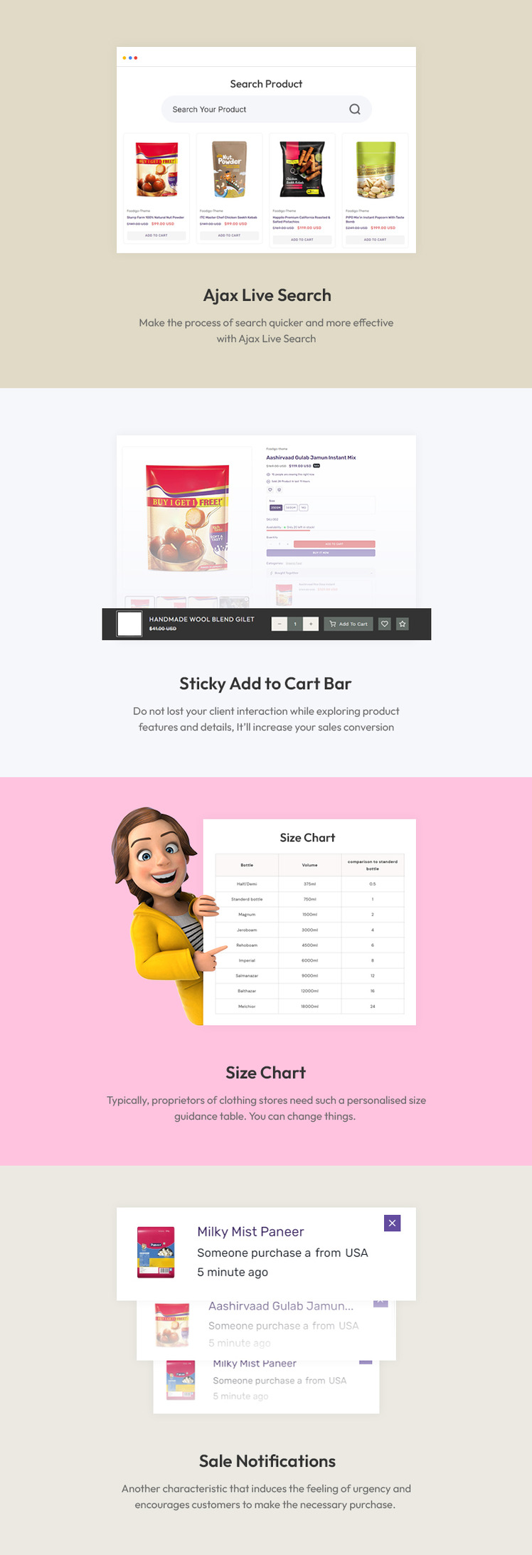 FreshMart Organic Food Fruit and Vegetables eCommerce Shopify Responsive Theme #434302-3