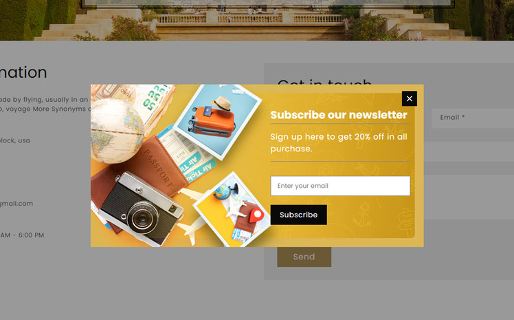 Amazing Travel Tours and Tourism Agency Booking Responsive Shopify Theme #316977