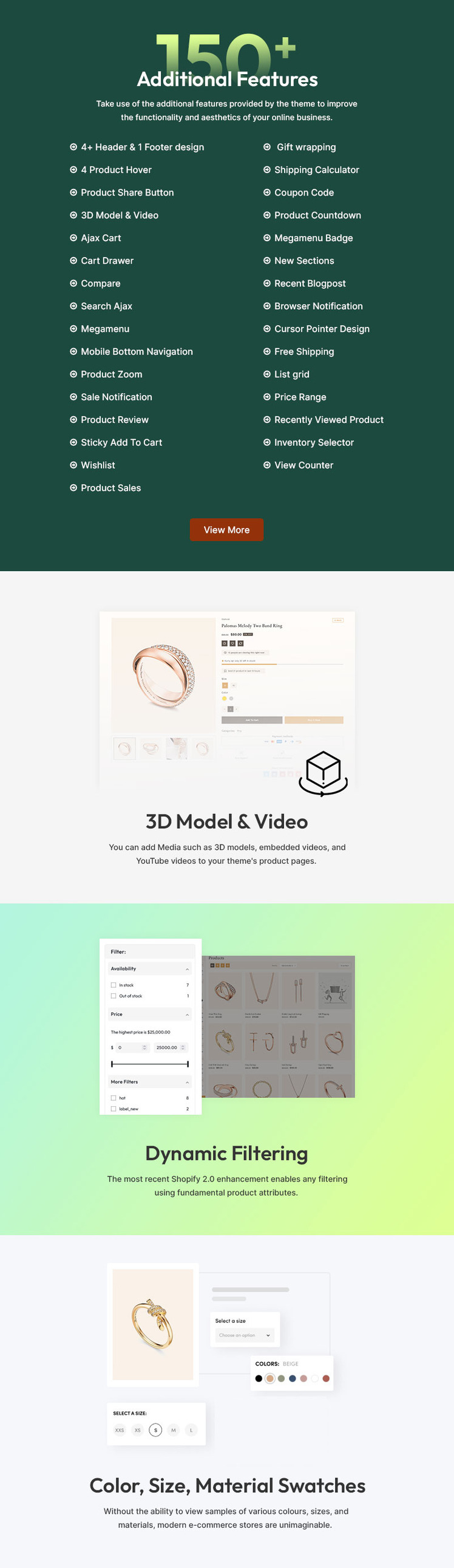 Skystone Modern Jewelry Store Multipurpose Shopify Responsive Theme #388652-5