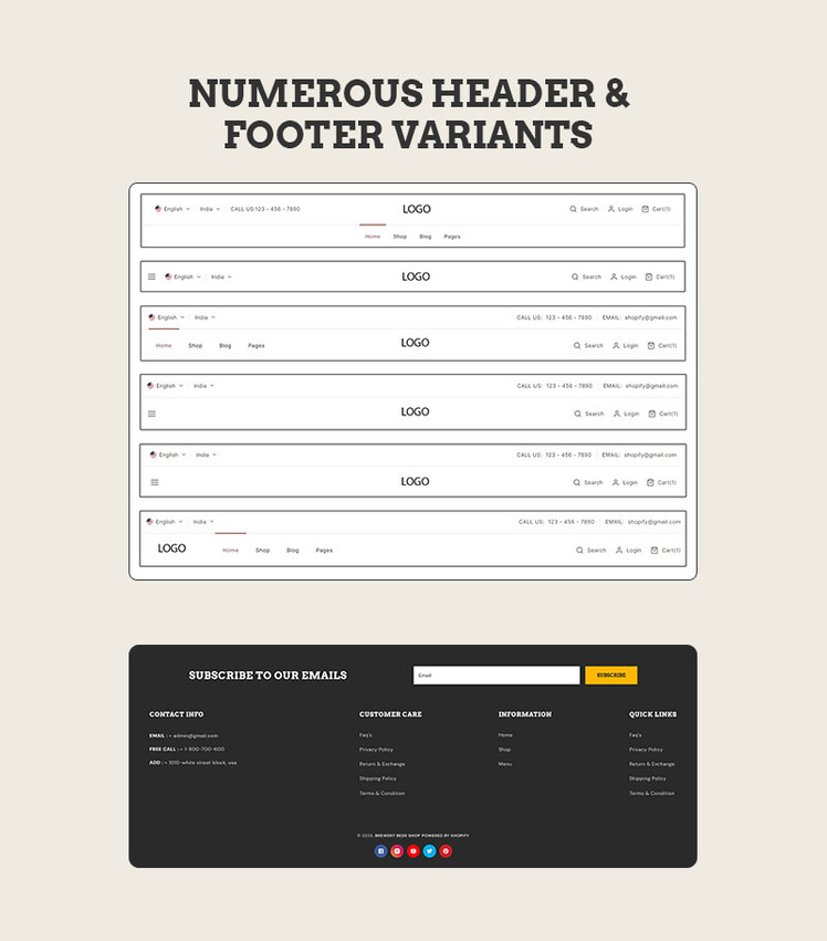 Brewery Alcohol Beer Wine Shop Multipurpose Shopify Responsive Theme #359388-8