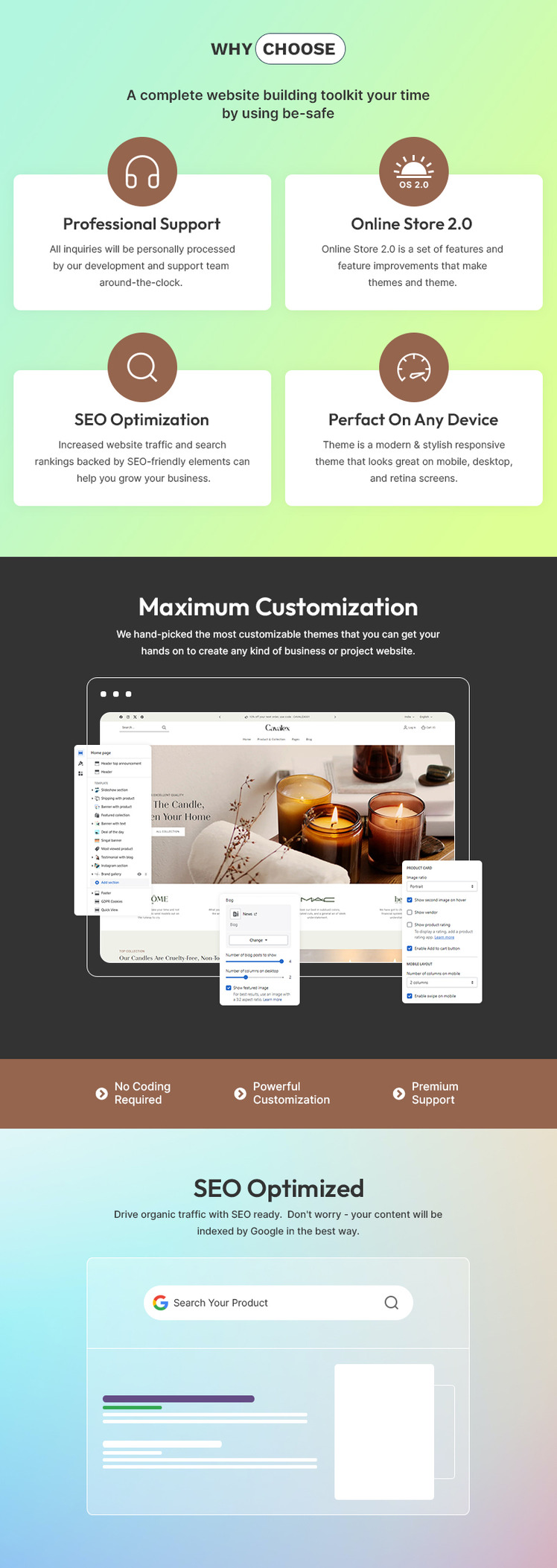 Cavalex Candles Store Multipage Clean Online Store Shopify Theme #409665-1