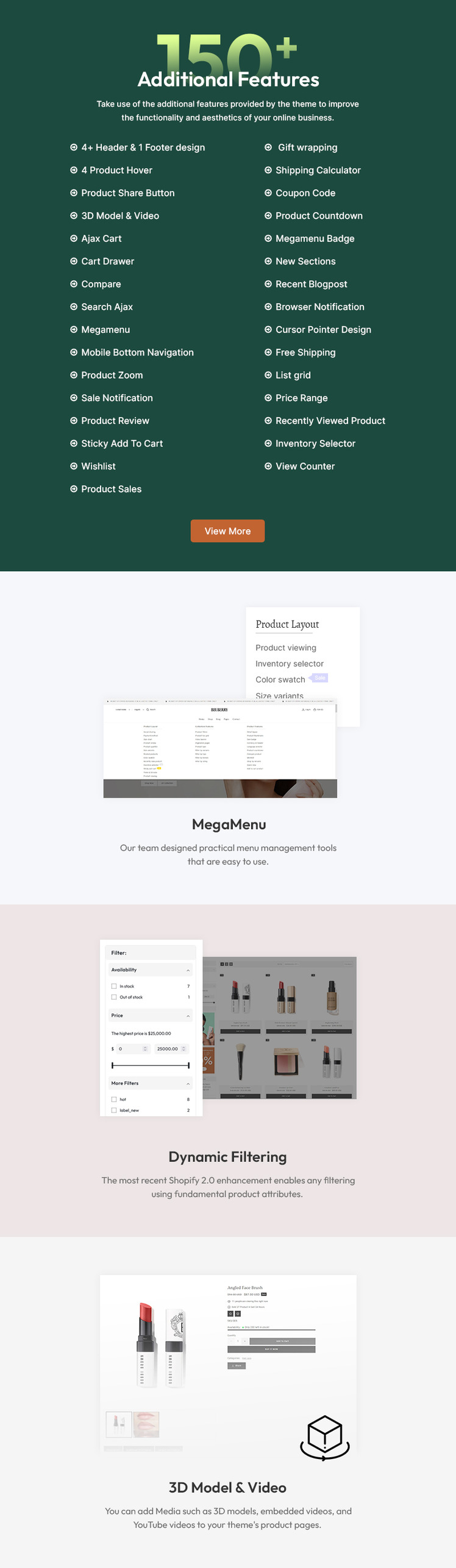 Beuberry Beauty Cosmetic Skincare Multipurpose Shopify Responsive Theme #404586-5