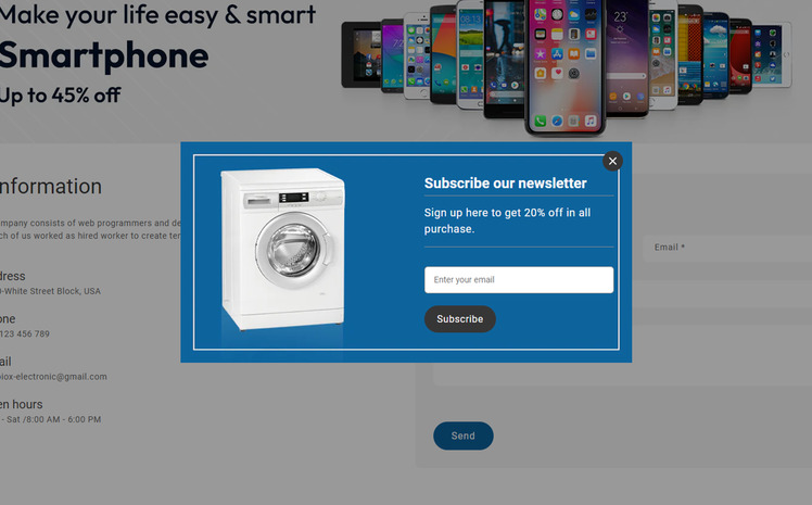 Shopiox Electronic and FastFood Responsive Shopify Theme #318769