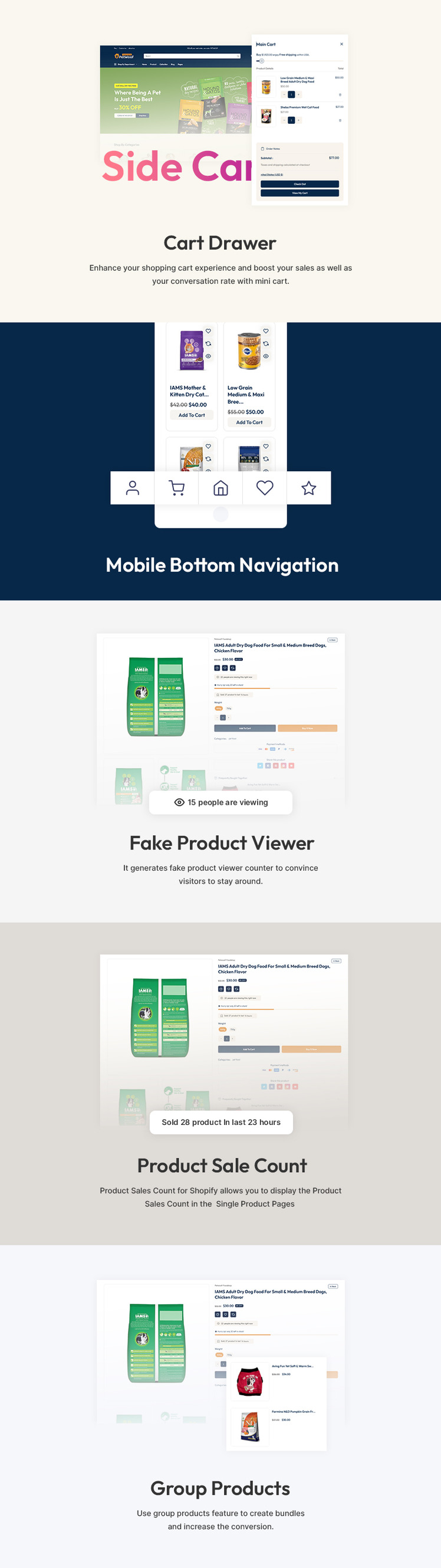 Petwoof Pet Food Pet Store Multipurpose Shopify Responsive Theme #382630-4