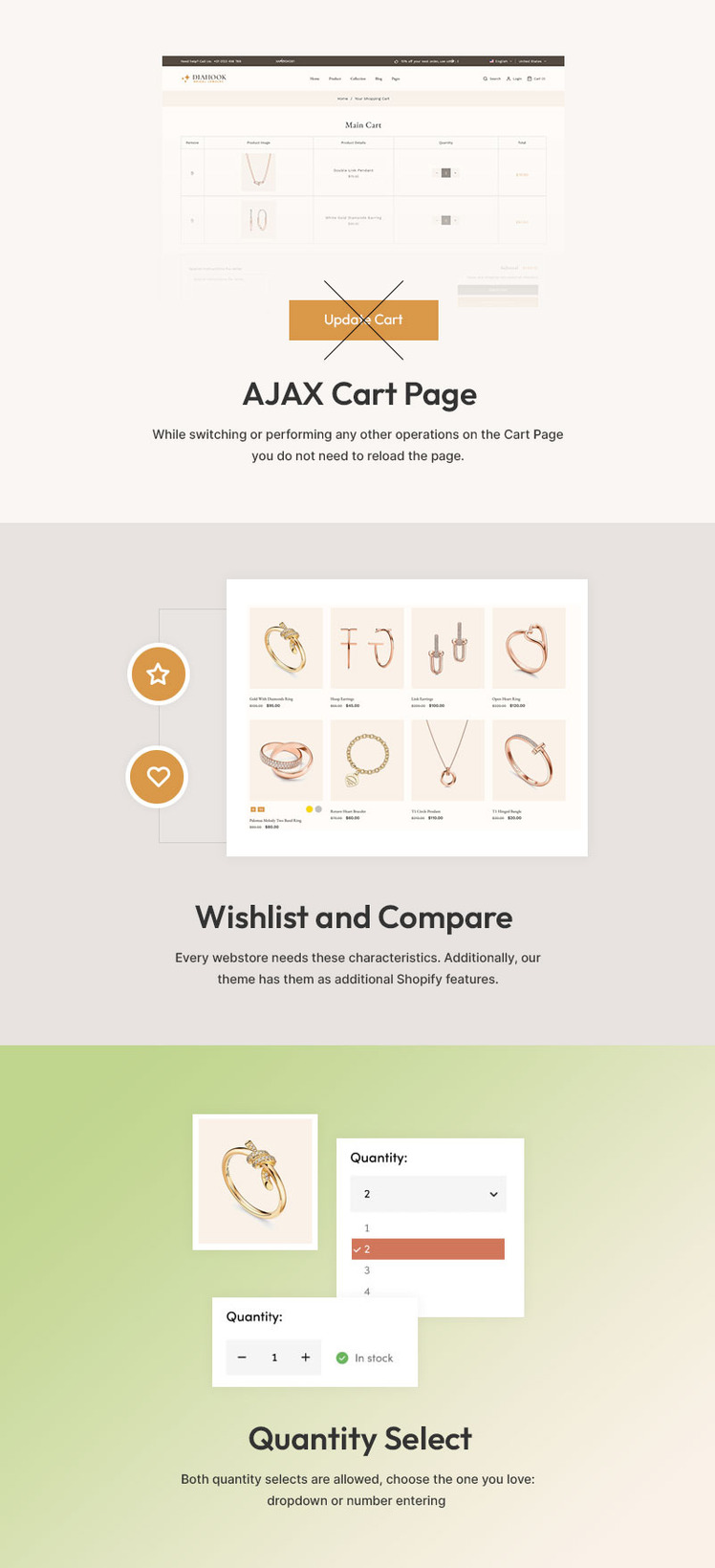 Diahook Modern Jewelry Store Shopify Responsive Theme #378438-7