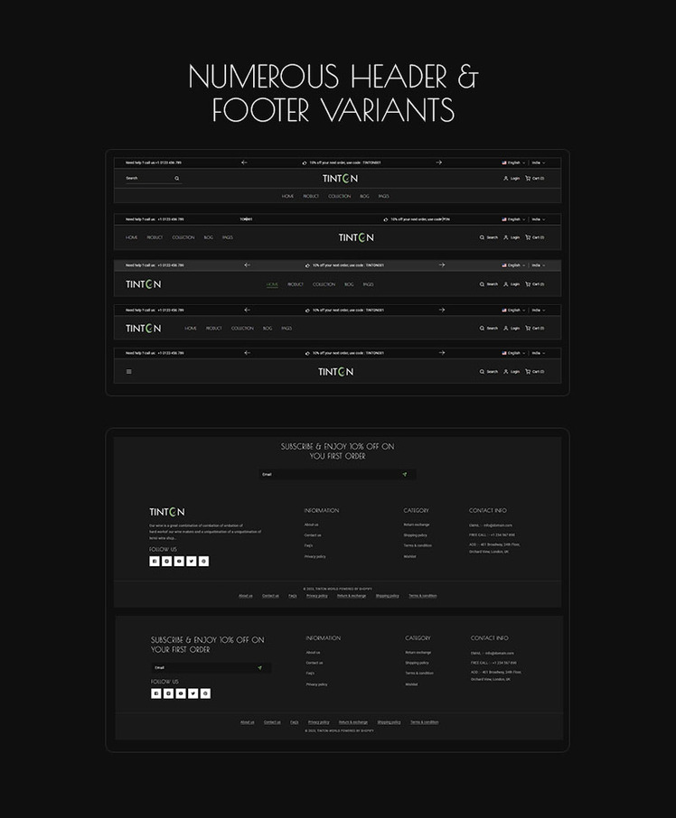 Tinton World Premium Watch and Perfume Multipurpose Shopify Responsive Theme #304177-8