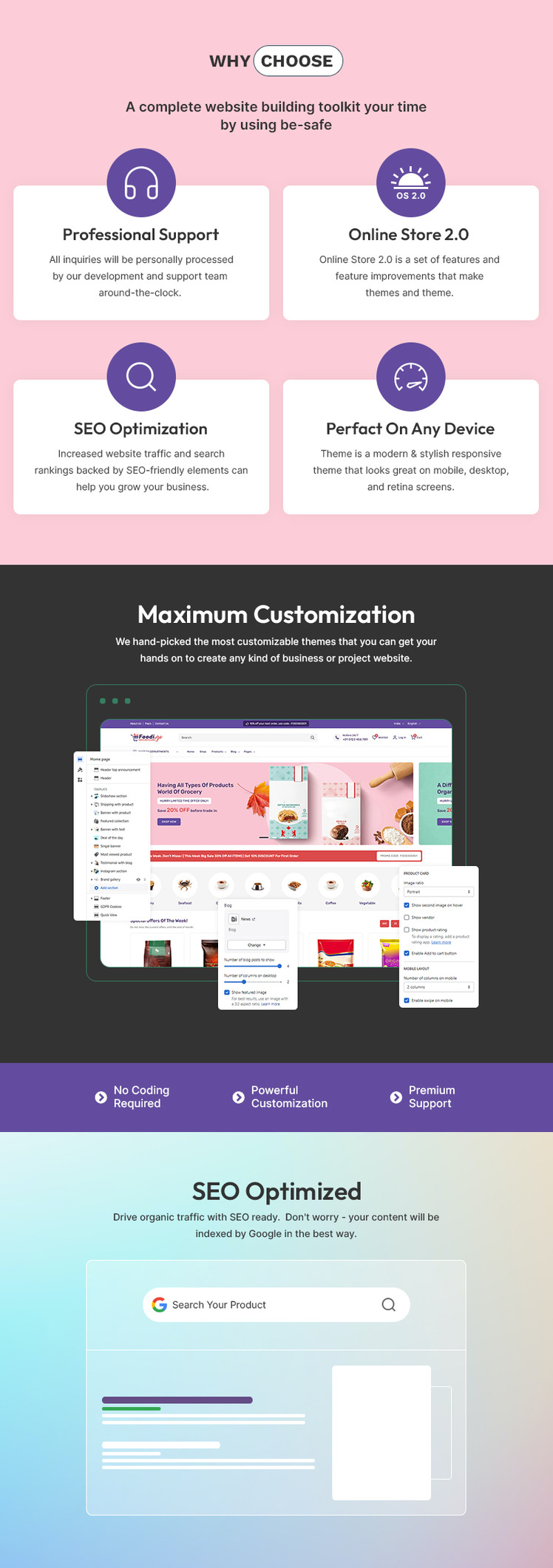 Foodigo Elevate Your Grocery Store with Shopify Multi purpose Responsive Theme #423647-1
