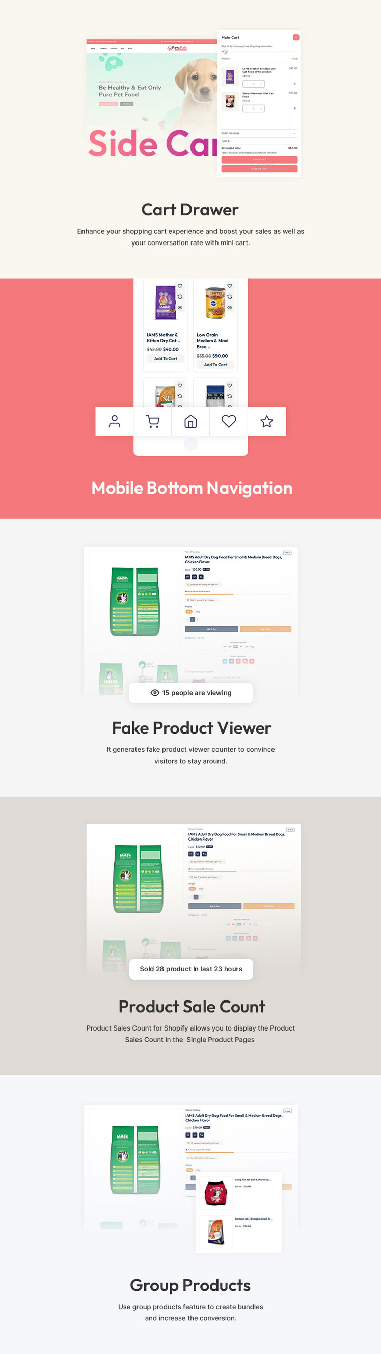 Pawpals Pet Food Pet Nutrition Store Multipurpose Shopify Responsive Theme #395240-4