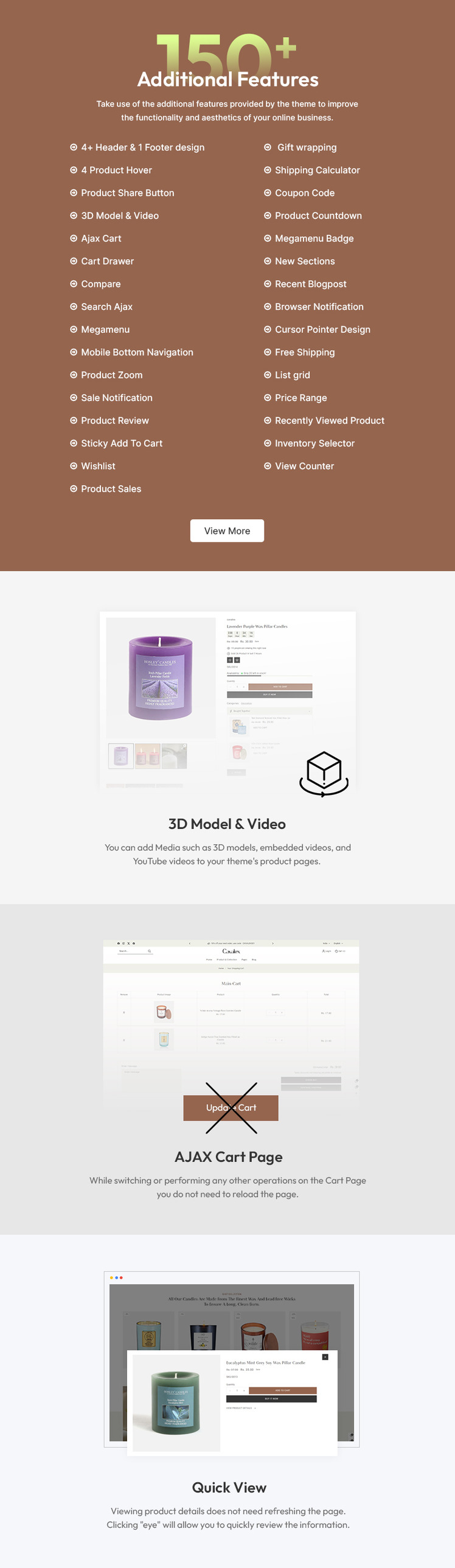 Cavalex Candles Store Multipage Clean Online Store Shopify Theme #409665-5