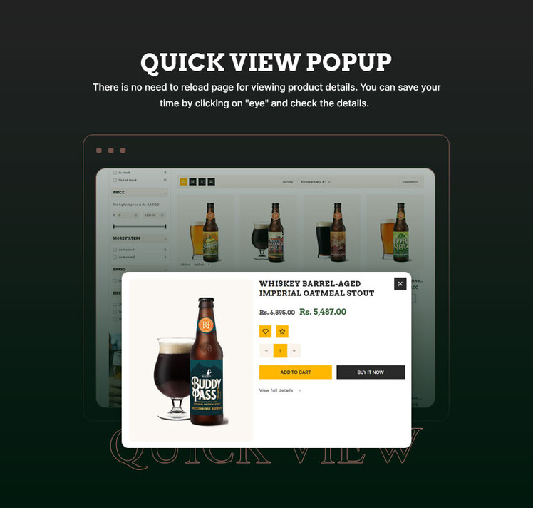 Brewery Alcohol Beer Wine Shop Multipurpose Shopify Responsive Theme #359388-16