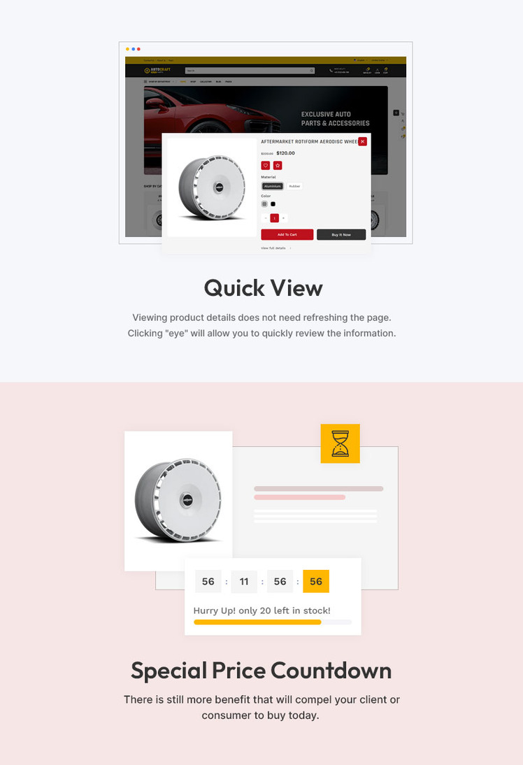 Autocraft Auto Car Spare Parts Multipurpose Shopify Responsive Theme #378439-8
