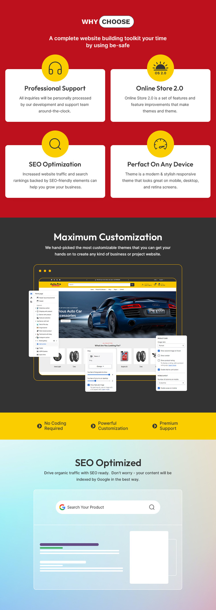 Autopro Automotive Car Spare Parts Tool Multipurpose Shopify Responsive Theme #417451-1