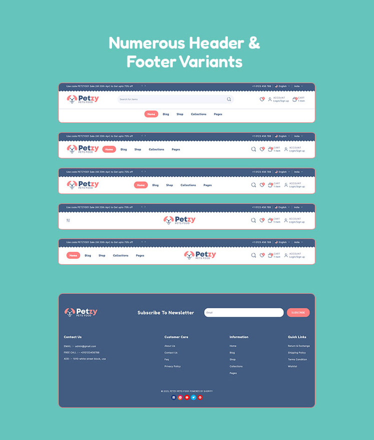 Petzy Pet Store and Pet Food Shopify Themes #349857-8
