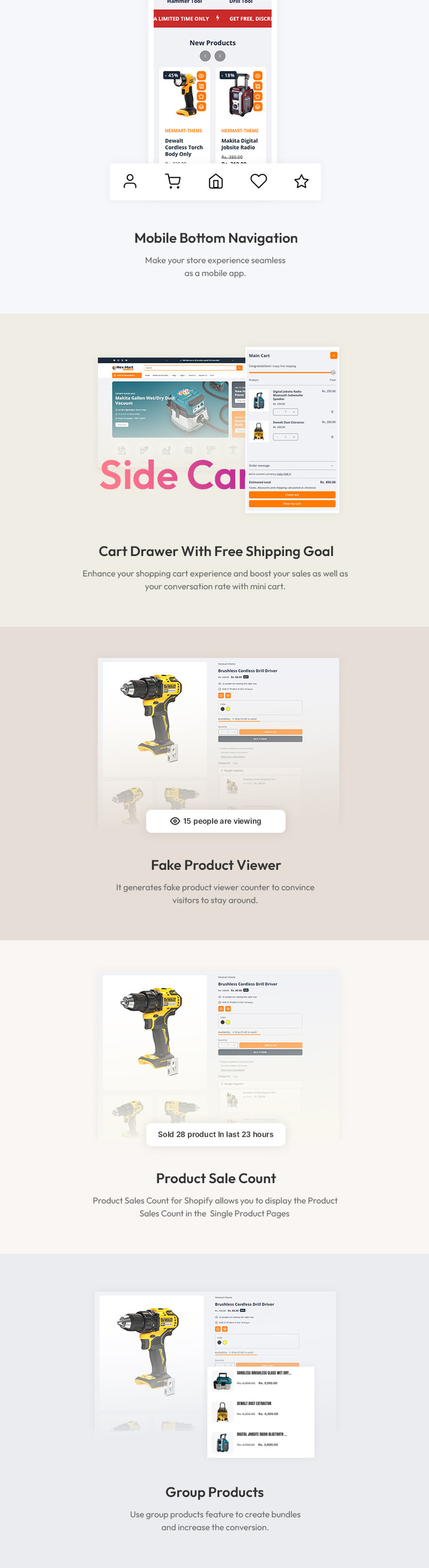Hexmart Construction Tools Equipment Store Multipurpose Shopify Responsive Theme #420143-4