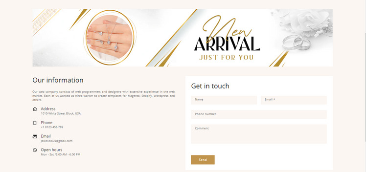 jewelicious Jewelary Multipurpose Premium Shopify Theme #332296