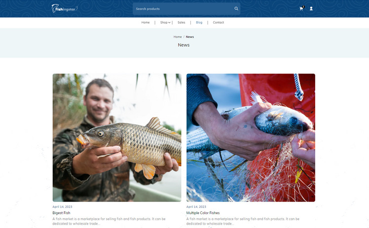 Fishingstar Multipurpose Premium Fish Tools Shopify Theme #333770
