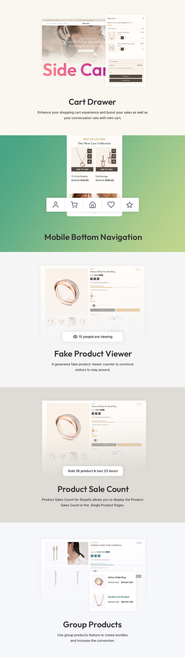 Diamoon Modern Jewelry Fashion Store Multipurpose Shopify Responsive Theme #409666-4