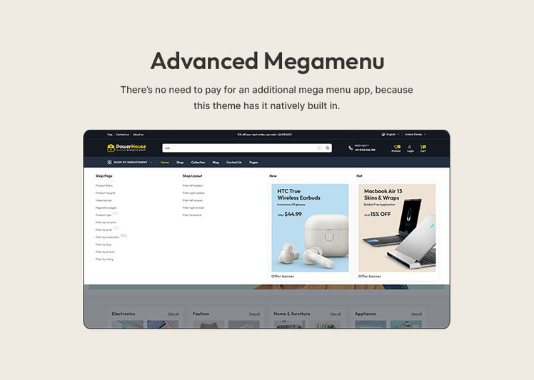 Powerhouse Electronics Gadgets Mega Store Multipurpose Shopify Responsive Theme #321117-10