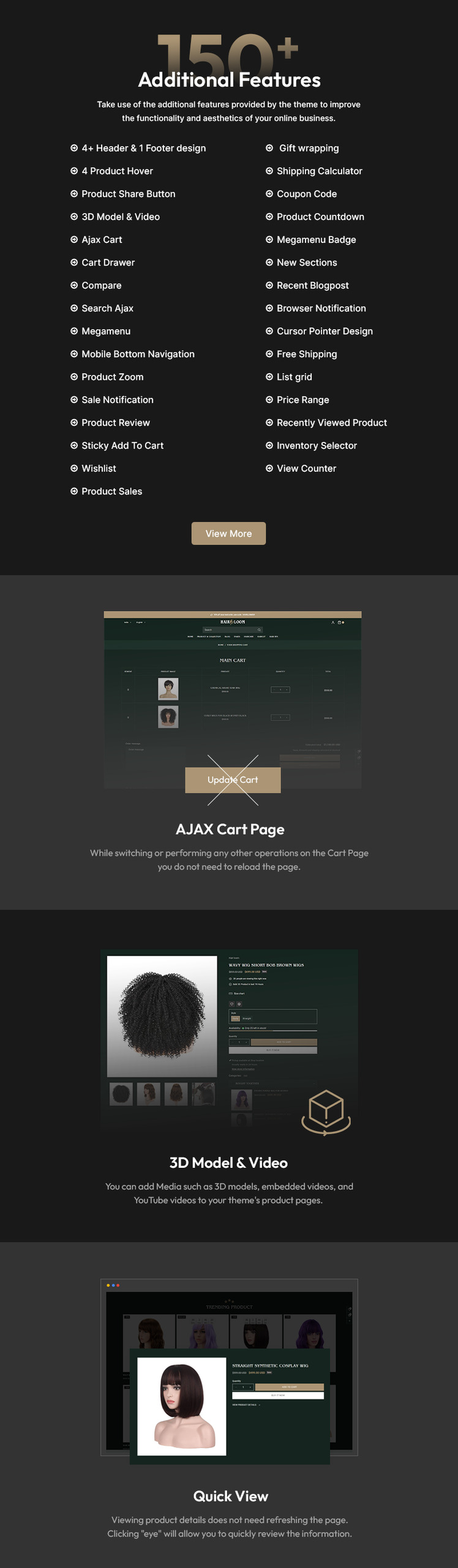 Hairloom Hair Salon Barber Shop Multipurpose Shopify Responsive Theme #422680-5