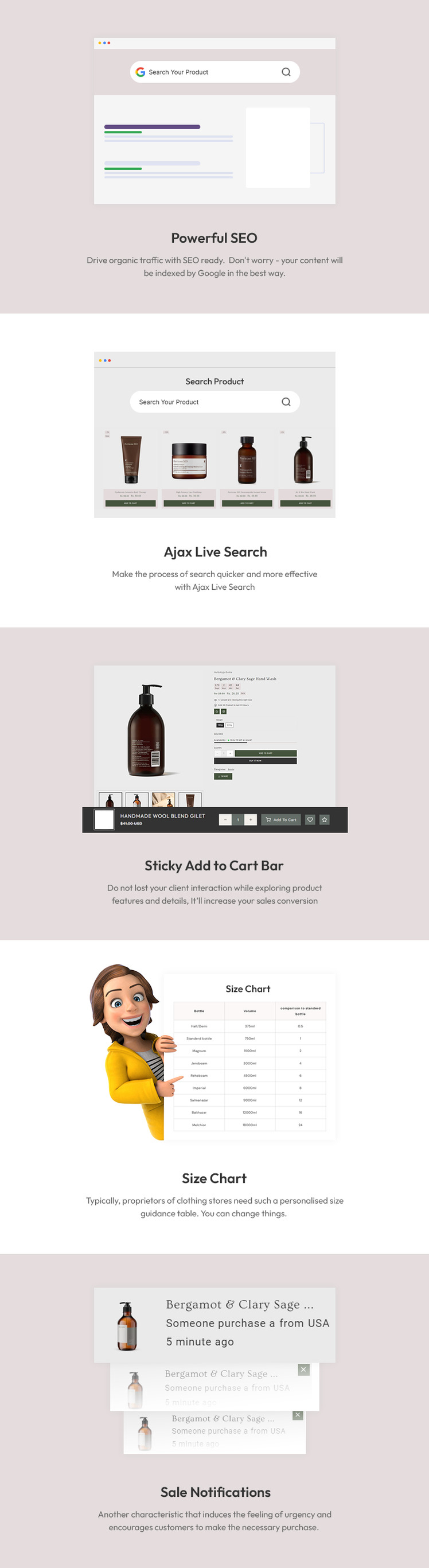 Herbology Beauty Cosmetics Skincare Multipurpose Shopify Responsive Theme #406227-3