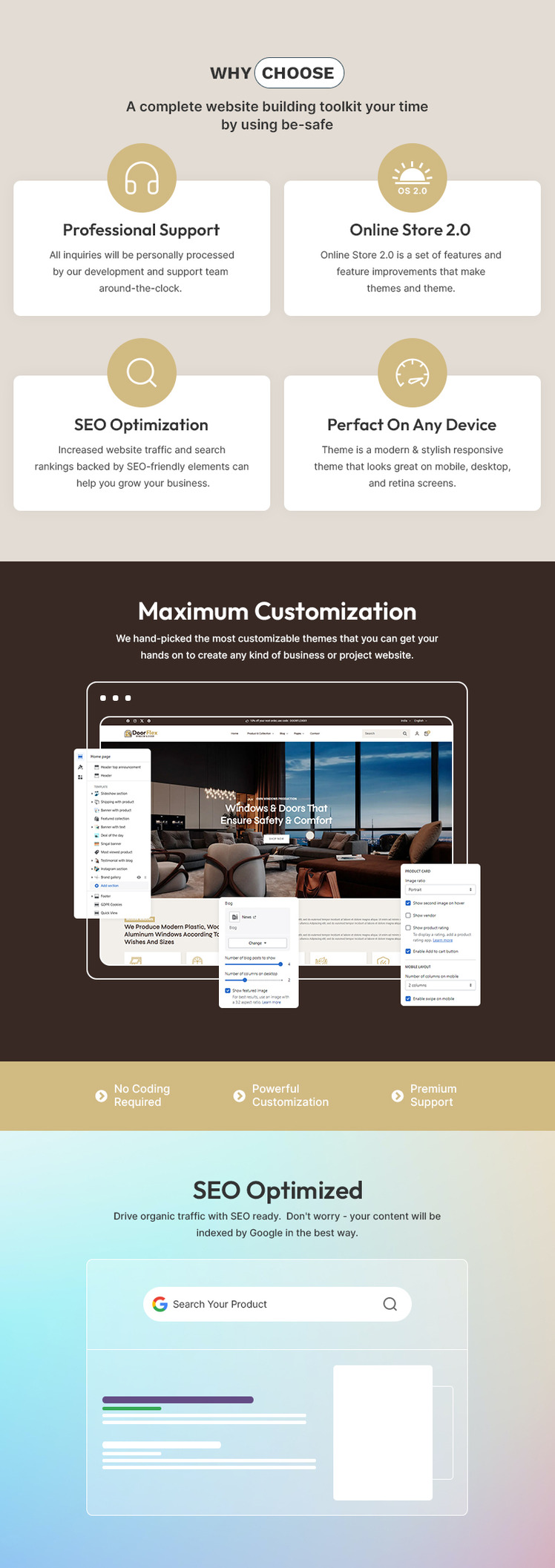 Doorflex Doors Window Cleaning Services Store Multipurpose Shopify Responsive Theme #433486-1