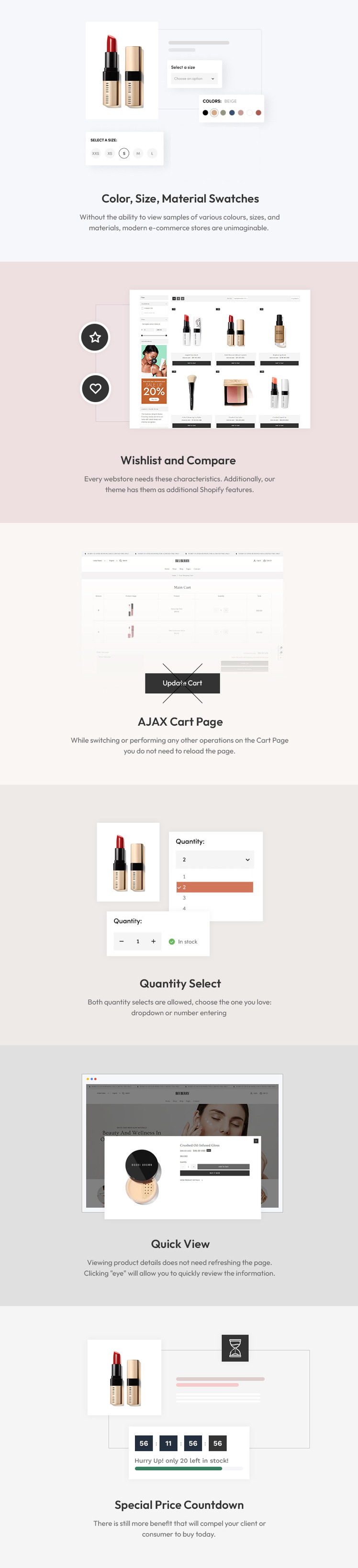 Beuberry Beauty Cosmetic Skincare Multipurpose Shopify Responsive Theme #404586-6