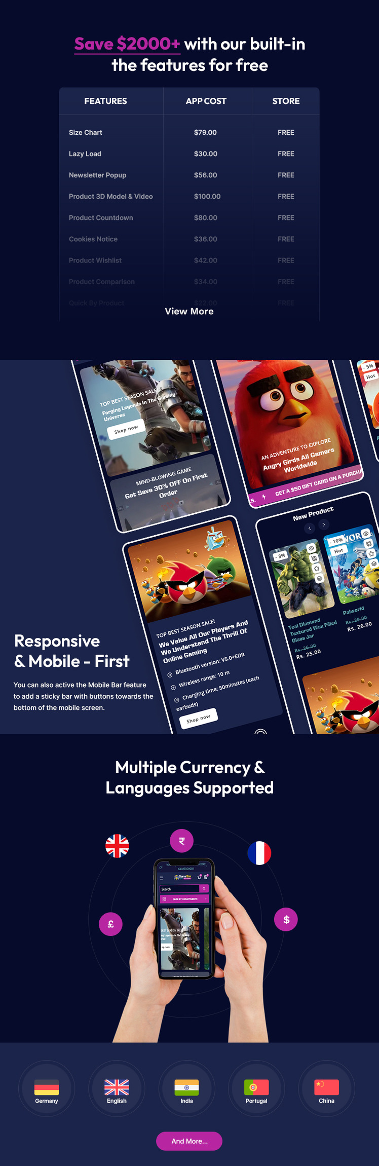Gamebox Online Game Store Multipurpose Shopify Responsive Theme #417396-2