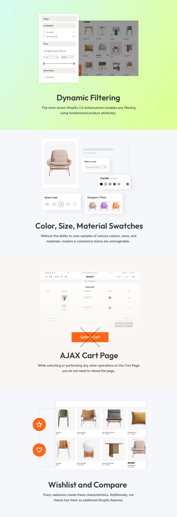 Oakley Home Furniture Interior Decor Store Multipurpose Shopify Responsive Theme #385248-8