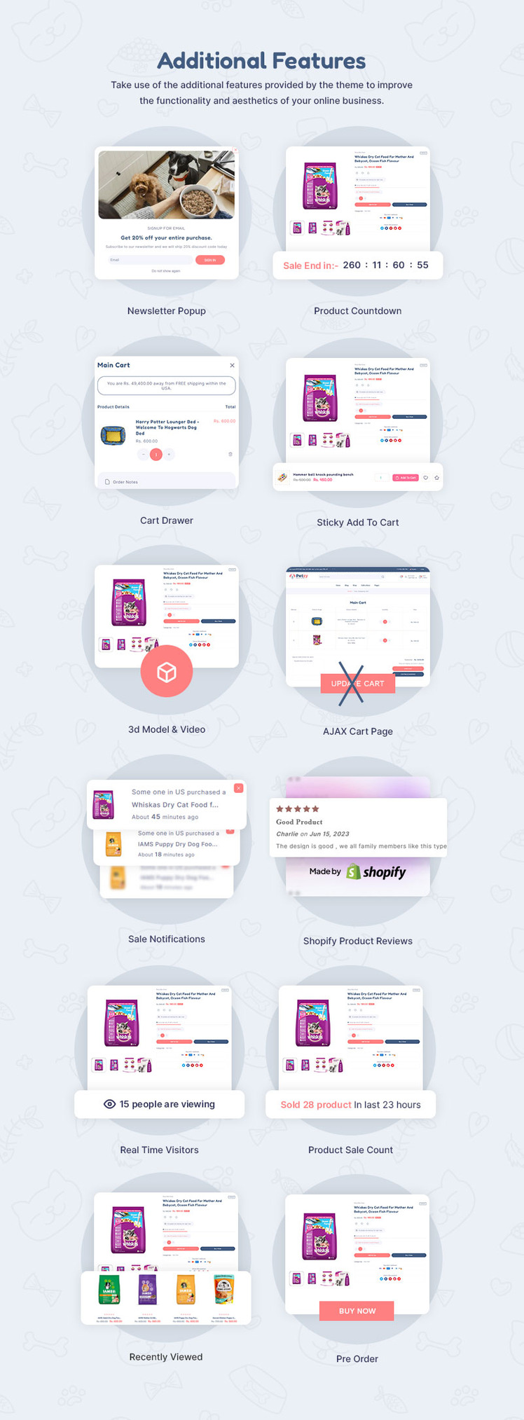 Petzy Pet Store and Pet Food Shopify Themes #349857-17