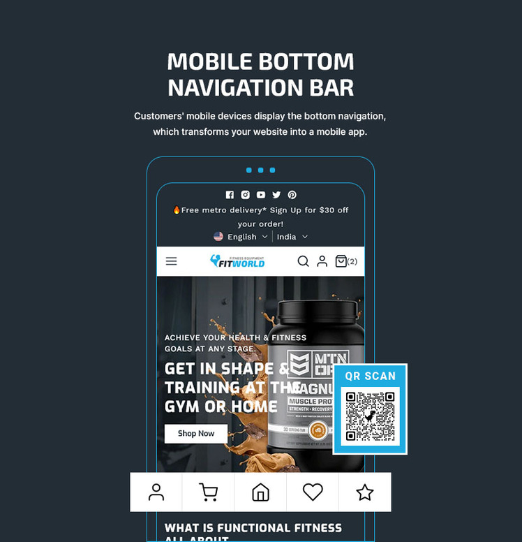 Fitworld Gym Body Fitness Halloween Fashion Store Multipurpose Shopify Responsive Theme #321764-7