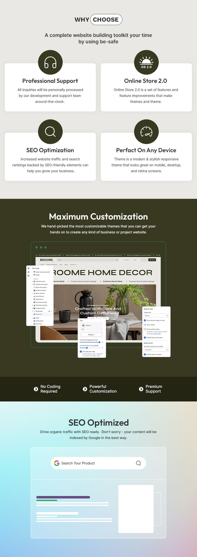 Broome Home Furniture Interior Decor Multipurpose Shopify Responsive Theme #419705-1