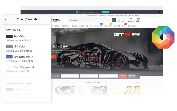 SPARK Cars Auto Parts Automotive Shopify Section Theme OS #313074-5
