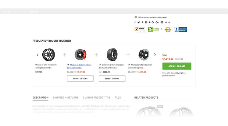 SPARK Cars Auto Parts Automotive Shopify Section Theme OS #313074-7