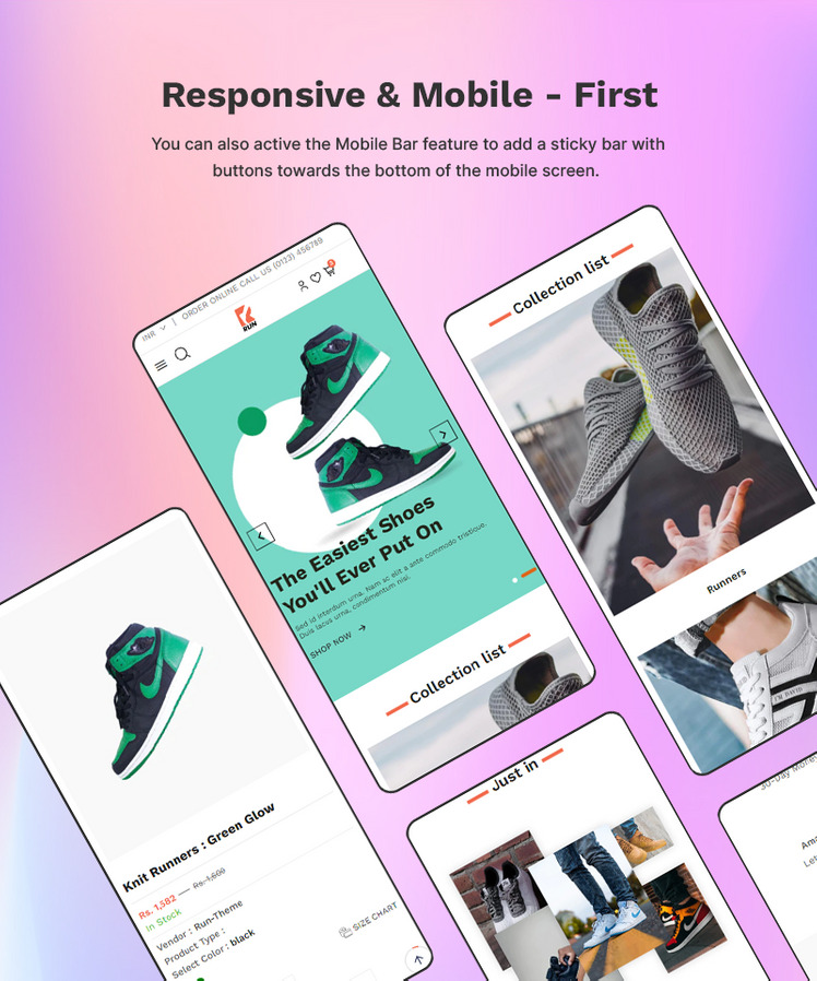 Run Shoes Accessory High level Shopify Multi purpose Responsive Theme #375553-7